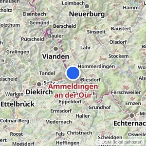 Kartenvorschau Ammeldingen an der Our