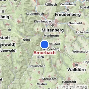 Kartenvorschau Amorbach