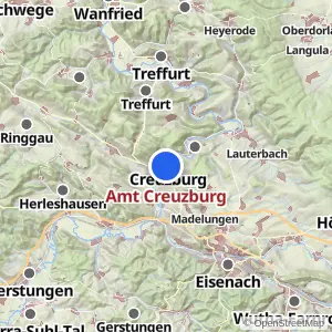 Kartenvorschau Amt Creuzburg