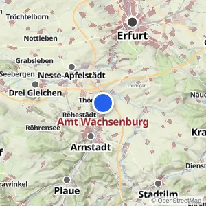 Kartenvorschau Amt Wachsenburg