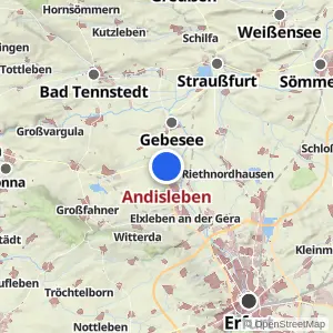 Kartenvorschau Andisleben