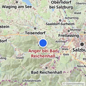 Kartenvorschau Anger bei Bad Reichenhall