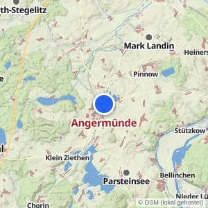 Kartenvorschau Angermünde