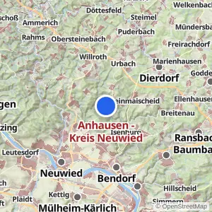 Kartenvorschau Anhausen - Kreis Neuwied