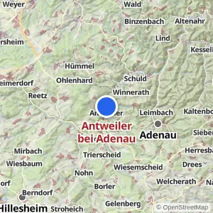 Kartenvorschau Antweiler bei Adenau