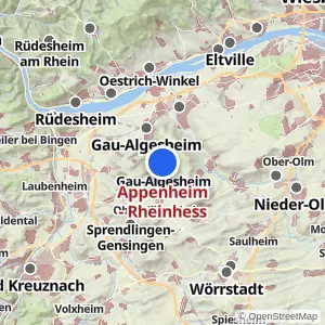Kartenvorschau Appenheim - Rheinhess