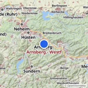 Kartenvorschau Arnsberg - Westf