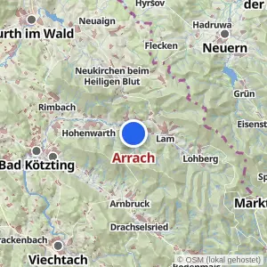 Kartenvorschau Arrach