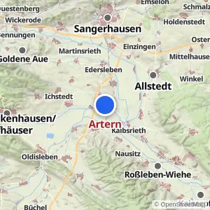 Kartenvorschau Artern