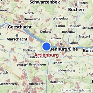 Kartenvorschau Artlenburg