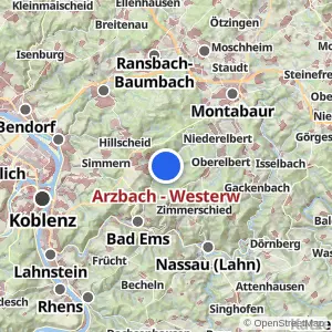Kartenvorschau Arzbach - Westerw