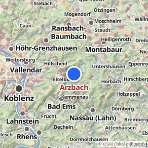 Kartenvorschau Arzbach