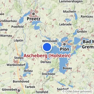 Kartenvorschau Ascheberg (Holstein)