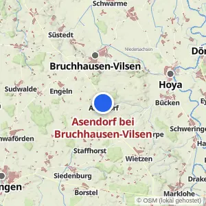 Kartenvorschau Asendorf bei Bruchhausen-Vilsen