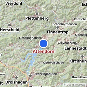 Kartenvorschau Attendorn