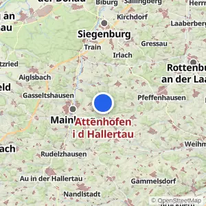 Kartenvorschau Attenhofen i d Hallertau
