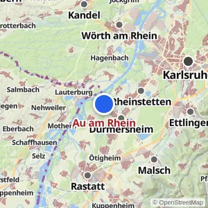 Kartenvorschau Au am Rhein