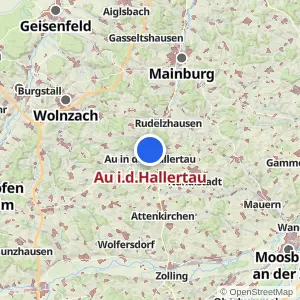 Kartenvorschau Au i.d.Hallertau