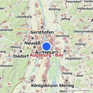 Kartenvorschau Augsburg - Bay