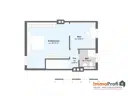 Grundriss DG farbig