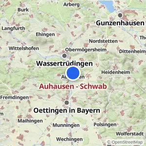 Kartenvorschau Auhausen - Schwab