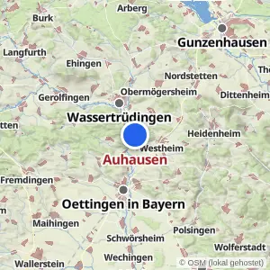 Kartenvorschau Auhausen