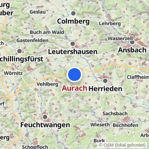 Kartenvorschau Aurach