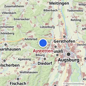 Kartenvorschau Aystetten