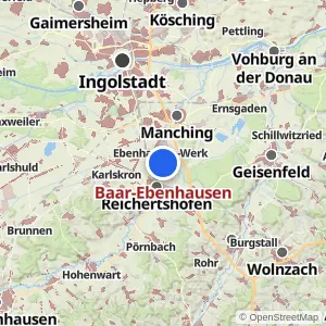 Kartenvorschau Baar-Ebenhausen