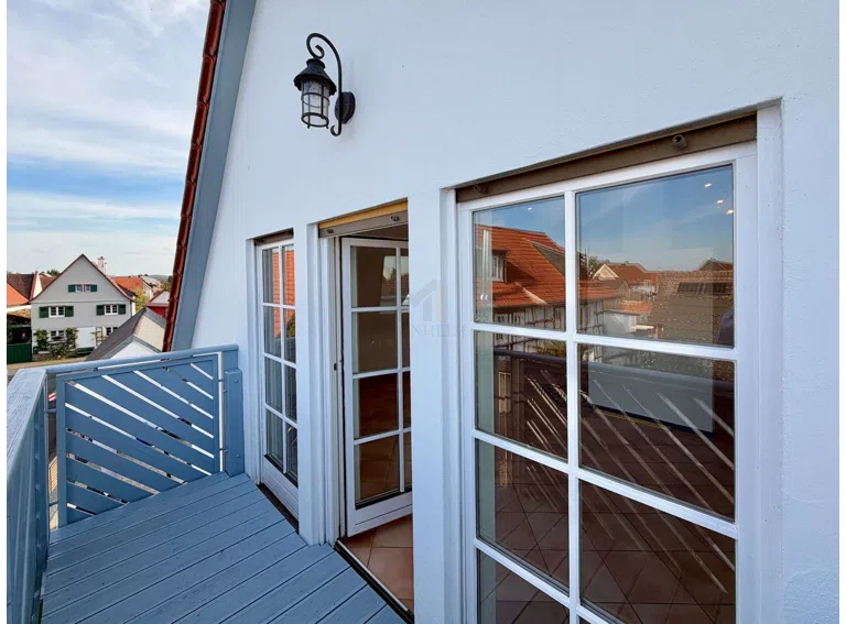 Balkon vorne (DG)