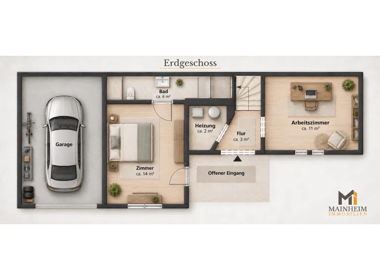 Grundriss EG + ELW
