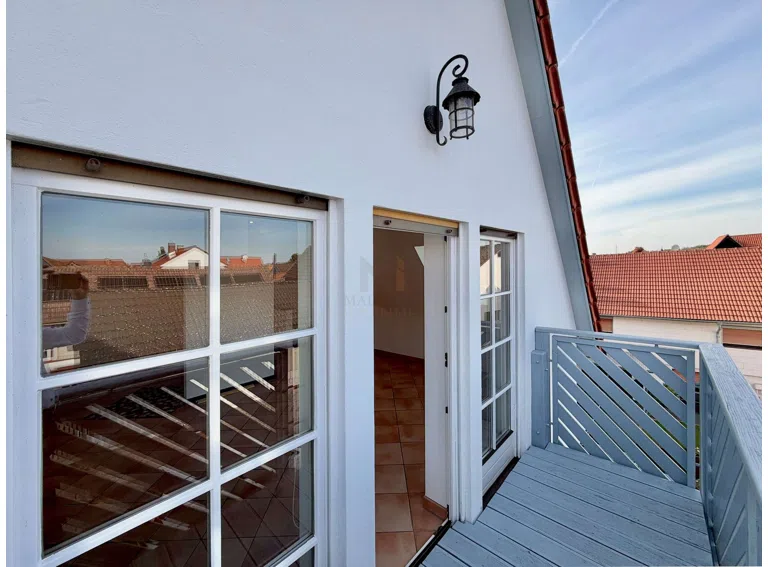 Balkon vorne (DG)