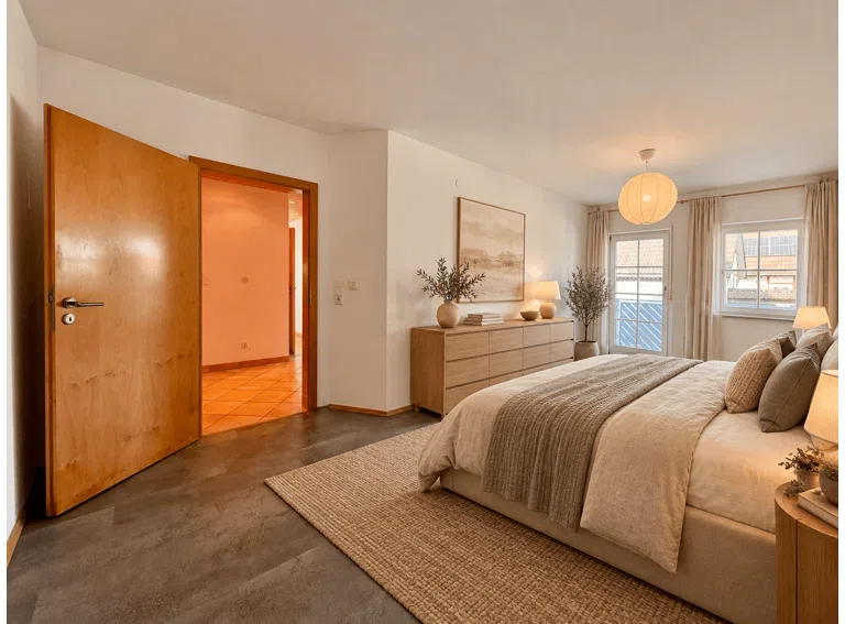 (KI-generiert) Beispiel: Schlafzimmer