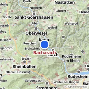 Kartenvorschau Bacharach