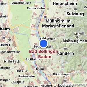Kartenvorschau Bad Bellingen - Baden
