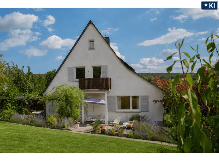 Grünes Gras dank KI