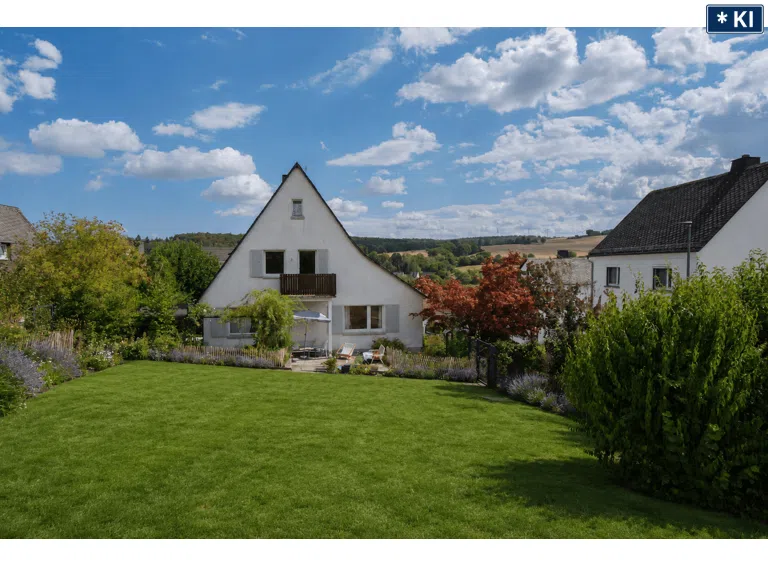 Grünes Gras dank KI