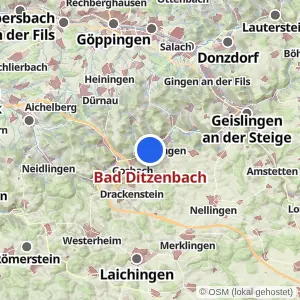 Kartenvorschau Bad Ditzenbach