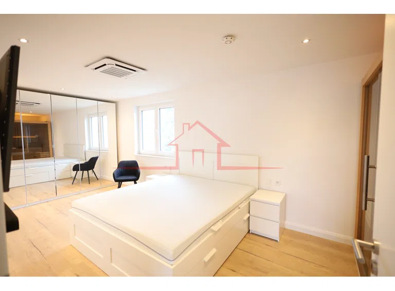 Blick in das Schlafzimmer