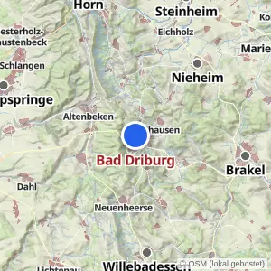 Kartenvorschau Bad Driburg