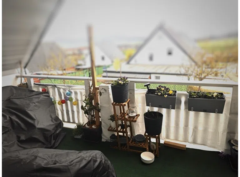 überdachter Balkon OG