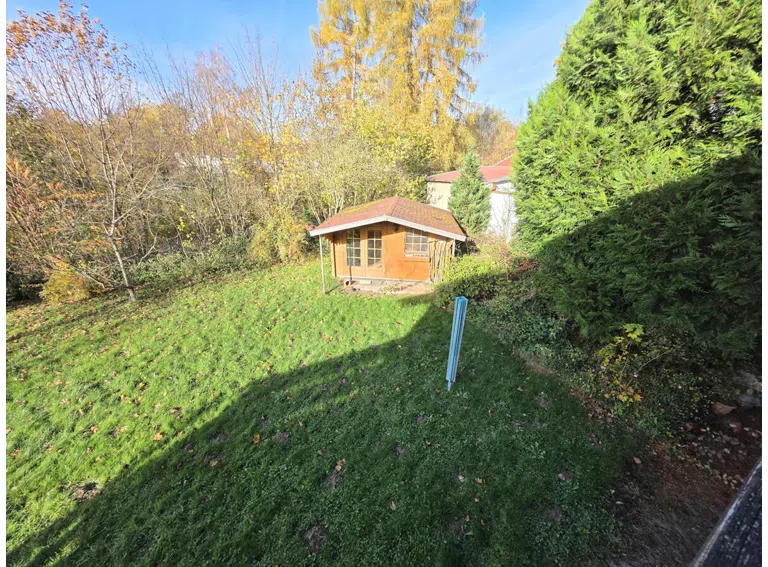 Blick vom Balkon
