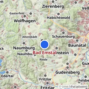 Kartenvorschau Bad Emstal
