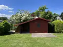 Gartenhaus mit Sitzplatz