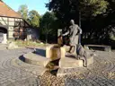Dorfbrunnen auf dem Marktplatz