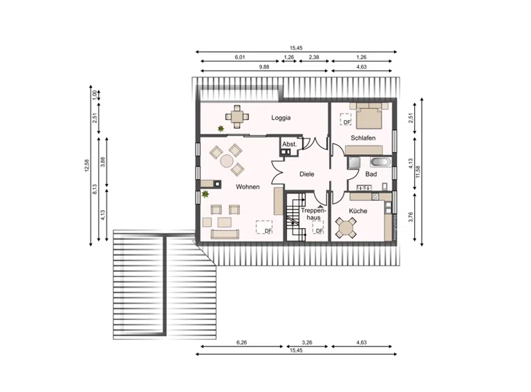 Grundriss DG