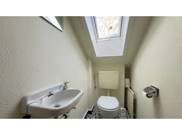 WC im Dachgeschoss