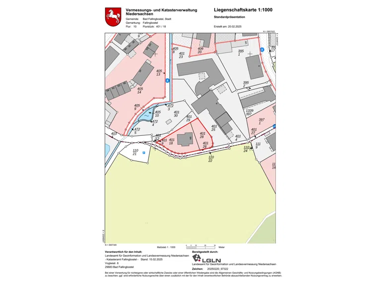 Liegenschaftskarte 1
