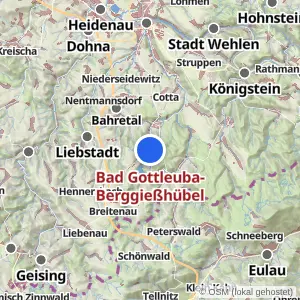 Kartenvorschau Bad Gottleuba-Berggießhübel