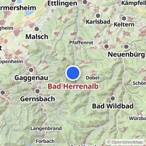 Kartenvorschau Bad Herrenalb